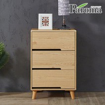 파로마 [파로마]리앙스3단600서랍장FP, 오크화이트