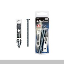 코브라 앙카 석고앙카 드릴러토글 367SE M6x75mm 2개입 피스 볼트 못 DIY 수리 부품, 단일 수량