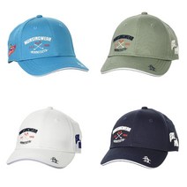 일본 먼싱웨어 2022년 남여 봄 여름 패션 골프 웨어 명품 골프캡 썬캡 고급 선물 모자, 화이트