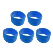 Royalways 테니스 라켓 손잡이 가죽전용 핸드스프레이 봉합 고무링 땀 흡수대 고정링 노랑, 실리콘, 블루