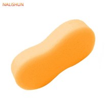 카 샴푸 세차 스폰지 워시 자동 페인트 케어 클리너 샴푸 다목적 청소 도구 압축 수분, 02 Orange