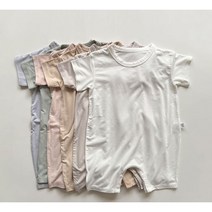 피카부 팬더바디슈트 여름 실내복 돌 6개월 베이비