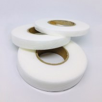 원단 접착 테이프 의류 박음질 수공예 리폼 자수 재료 부자재, C_화이트2.0cm