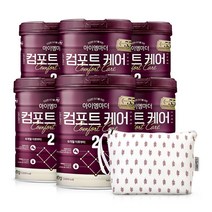 뉴 아이엠마더 컴포트케어 분유 2단계 / 배앓이분유, 800g, 6개