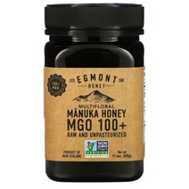 에그몬트 허니 생 마누카 꿀 MGO 100+ 17.6oz 500g multifloral