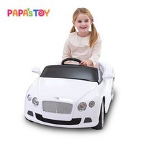 파파스토이 벤틀리 유아전동차 12v, 화이트