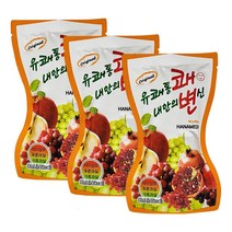 유쾌통쾌 내안의 변신 90ml 3개 과채음료 식이섬유 푸룬과실 석류