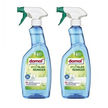 domol 도몰 에코 유리 청소 클리너 세정제 스프레이 eco glass cleaner 750ml 2팩, 1세트