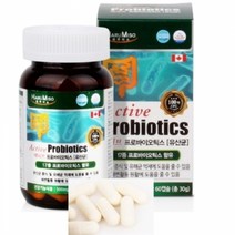 셀러허브 식품 캐나다직수입 유산균 람노플알파 신바이오틱스 2개월분, 60캡슐입_1병