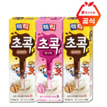 제티 초콕 초코렛만 10개입x2개+딸기맛 10개입 총30개입 딸기맛, 1세트