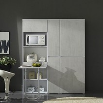 파로마 [파로마]제리티키큰수납장접이식렌지대세트CW, 빈티지화이트