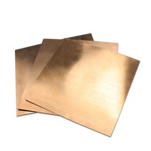 동판 베릴륨 청동 보드 플레이트 c17200 스퀘어 내마모성 구리 합금 솔리드, 01 1Pcs_01 100 x 100 x 1.5