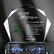 상패뜰 크리스탈 상패271 감사패 공로패 퇴직감사패 부모님감사패 교회패 전역패 장기근속패 임직패 송공패 재직기념패 환갑 칠순 팔순 정년퇴직패 사진포토패 교장교감패
