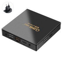 8GB + Q96 Pro 스마트 TV 박스 안드로이드 11 Allwinner H313 쿼드 코어 2.4G WIFI 4K 셋톱 미디어 플레이, 01 EU Plug_03 4GB-64GB