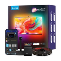 고비 스마트 LED조명 드림뷰T1 55-65인치 75~85인치 TV 화면반응 배경 컬러 간접조명 라이트 줄 조명 붙이는 조명