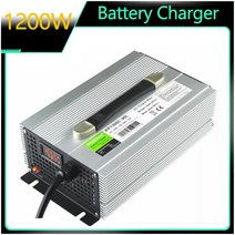 1200w 리튬 납 산성 스쿠터 배터리 충전기 12v 40a 24v 30a 36v 25a 48v 20a 60v 16a 72v 13A 지게차 자동, 01 1200W