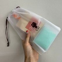 복주머니 스트링 파우치 더스트백 소형