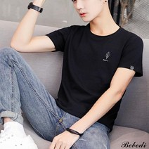 간지난다 bebedi 나니트 반팔티셔츠