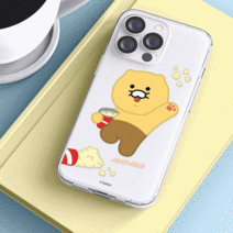 플라잉 아이폰13프로맥스 카카오 춘식이 데일리 투명 젤리케이스