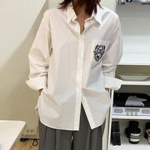 모디스 자수 셔츠