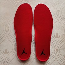 조던깔창 디자인 교체용깔창 운동화인솔 신발패드 오리지널 농구화깔창, 35-225개, 레드