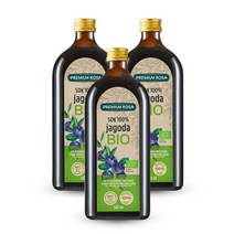 프리미엄로사 유기농 빌베리 원액 100% 건강즙 3병, 단품, 단품