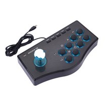 오락실 조이스틱 컨트롤러 부품 usb 유선 게임 게임 로커 아케이드 usbf 스틱 ps3 컴퓨터 pc 게임 패드 게임 콘솔 412, 폴란드, 검정