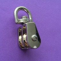 댐퍼풀리 1pc K799Y 작은 아연 합금 고정 풀리 DIY 모델 만들기위한 43*5mm 더블, 한개옵션0