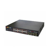 솔텍 SFC4000HP 스위칭허브 (24포트 1000Mbps POE+ SFP4포트), 선택하세요