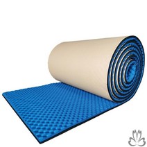 흡음면 재료 에코 방음 폴리에스테르 섬유 벽체 침실 가정용 거문고 KTV 전용 음소거 스폰지 1188806669, 대략 50mm 두꺼운 블루 자 접착