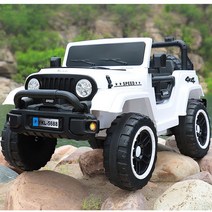 원격조종차 전동차 사륜 크로스컨트리 앉을 수 있는 인 흔들흔들함 완구 유모차 4864461101, 곱다랗다화이트_후두_스페어타이쌍구12V배터리_원격조종