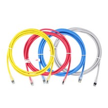 LS전선 CAT.6 UTP 제작 랜케이블 25m/MBF-LS6025G/패치코드/기가비트 인터넷선/250MHz 대역폭/99.9프로 구리(동)선 사용/AWG24 규격의 단심 구조, 그레이(25M)