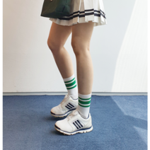 마크그린 그린필드 여성 골프 양말 중목, 그린