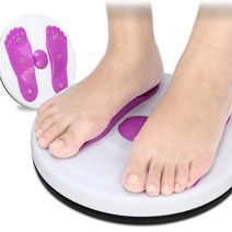 [K]스트레칭 허리 운동 회전 원판 지압 발판 #7638EA, 다담꼬 본상품선택