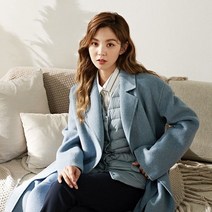 체이스컬트 여성 벨트옵션 핸드메이드 코트-JFEG3604C0D