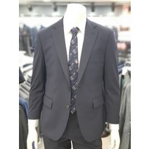 빅사이즈 125 서광모드 S/S 네이비 일반핏 정장 MUSAA12N