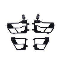 RC카 부품 RC 자동차 랭글러 루비콘 컨버터블 하드 바디 키트 313mm 휠베이스 1/10 크롤러 Axial SCX10 Traxxas TRX4 Redcat GEN8, [04] Car Doors