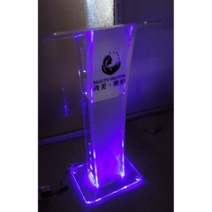 아크릴 강연대 연설대 설명회 행사무대 발표 사회대, A타입