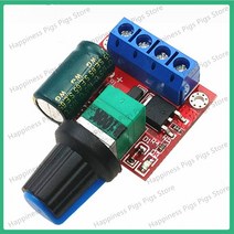 미니 DC 모터 PWM 속도 컨트롤러 3V6 12 24 35V 제어 스위치 초소형 LED 조광기 5A 한국에서 핫 2-3일 안에 빠른 배송