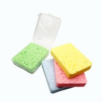 수채화 스펀지 미술용스펀지 미술 도구 붓 청소 다용도 습식 워터블럭, 스폰지+케이스1P