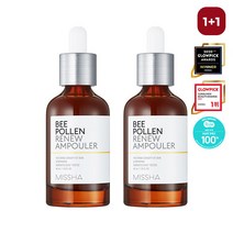 [미샤][1+1] 비폴렌 리뉴 앰풀러 40ml, 단품