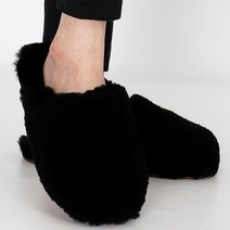 어그 UGG 여성 키높이 털슬리퍼 맥시 컬리 슬라이드 올블랙