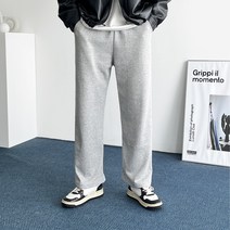 데일트 남자 빅사이즈 밴딩 트레이닝 바지 와이드팬츠