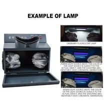 분광계 조도계 광도 측정 어두운 상자 실험실 세 사용 자외선 분석기 형광 휴대용 램프 튜브