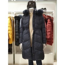 올리비아로렌 / 슬림 롱구스다운 VVCKDWWA341 / 애플아울렛 ( 네이비 아이보리 )