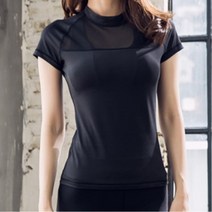 여자 반팔 레쉬가드 요가복 운동복 예쁜트레이닝복 30대 헬스복 헬스복상의 트렌디한캐주얼룩 50대여성