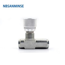 STU 유압 스로틀 체크 밸브 G NPT 14 38 12 34 1 탄소강 산업 엔지니어 부품 NBSANME, [03] 38