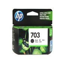 HP HP 정품잉크 NO 703 CD887AA 검정, NO 703 CD887A 검정, 1개