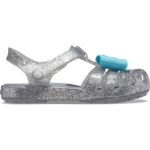 크록스 (세안) 크록스 크록스 이자벨라 참 샌들 키즈 실버 (206956_040)