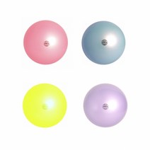 아마야 주니어 리듬체조 볼 공 16cm 취미용 유럽산, 라이트퍼플, 1개